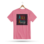 Men's Printed Round Neck Half Sleeve T- Shirt-A Smooth Sea Never Made