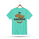 Men's Printed Round Neck Half Sleeve T- Shirt-Girl Roy