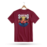 Men's Printed Round Neck Half Sleeve T- Shirt-Howell Surfing