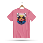 Men's Printed Round Neck Half Sleeve T- Shirt-Howell Surfing