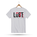 Men's Printed Round Neck Half Sleeve T- Shirt-Lust Lost Love