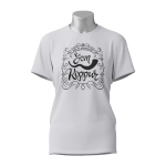 Female Printed Round Neck Half Sleeve T-Shirt-Yom Kippur