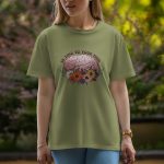 Be kind to your mind - Half Sleeve T-Shirt For Women