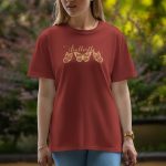 Butterfly - Half Sleeve T-Shirt For Women