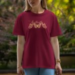 Butterfly - Half Sleeve T-Shirt For Women