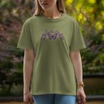 Butterfly - Half Sleeve T-Shirt For Women