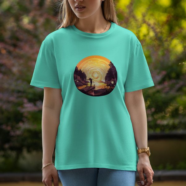 Dark Girl - Half Sleeve T-Shirt For Women