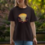 Dark Girl - Half Sleeve T-Shirt For Women