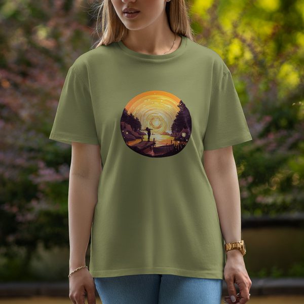 Dark Girl - Half Sleeve T-Shirt For Women