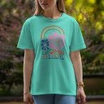 Find The Beauty In Every Day - Half Sleeve T-Shirt For Women