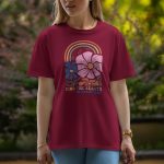 Find The Beauty In Every Day - Half Sleeve T-Shirt For Women