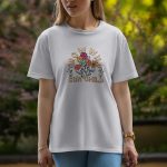 Grow Wild Sun Child - Half Sleeve T-Shirt For Women