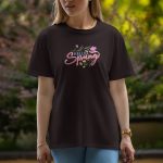 Hello Spring - Half Sleeve T-Shirt For Women