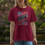 Hey there - Half Sleeve T-Shirt For Women