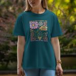 Life Is The Flower For Which Love Is The Honey - Half Sleeve T-Shirt For Women