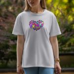 Love - Half Sleeve T-Shirt For Women