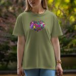 Love - Half Sleeve T-Shirt For Women