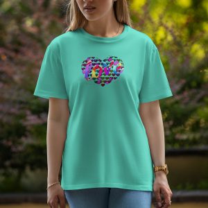 Love - Half Sleeve T-Shirt For Women