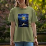 Night - Half Sleeve T-Shirt For Women