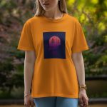 Night Girl - Half Sleeve T-Shirt For Women