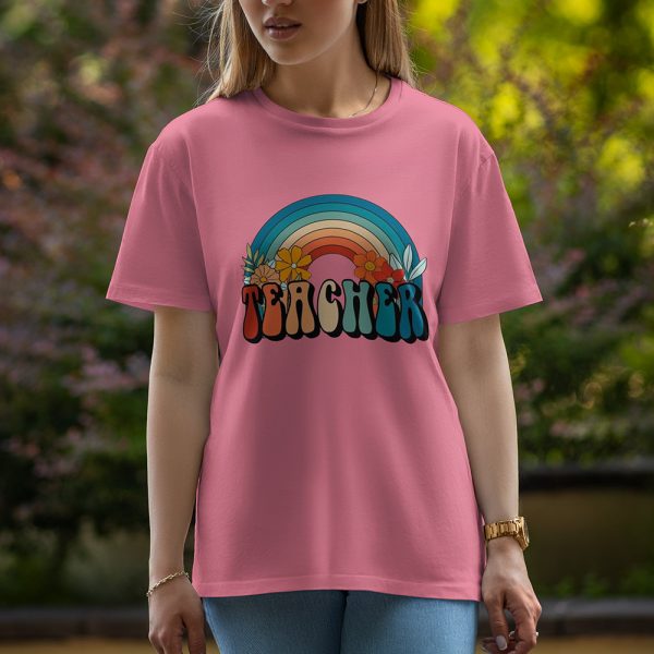 Teacher - Half Sleeve T-Shirt For Women