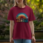 Teacher - Half Sleeve T-Shirt For Women