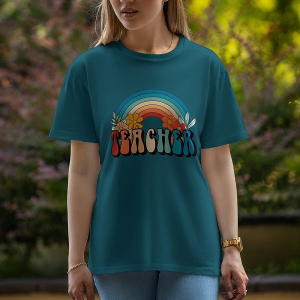 Teacher - Half Sleeve T-Shirt For Women