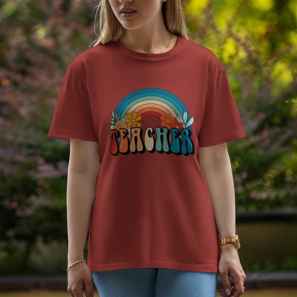 Teacher - Half Sleeve T-Shirt For Women