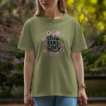 This Girl Can - Half Sleeve T-Shirt For Women