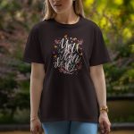 You Can Do It - Half Sleeve T-Shirt For Women