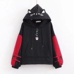 Black Color High Quality Premium Stylish Cotton Hoodie For Women