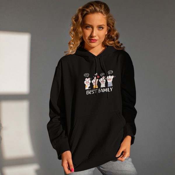 Premium Quality Stylish Cotton Hoodie For Women Best Family