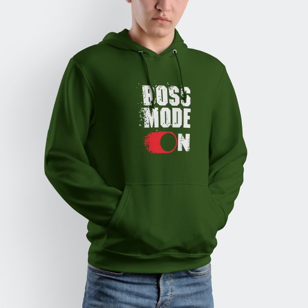 Premium Quality Stylish Cotton Hoodie For Men Boos Mood On