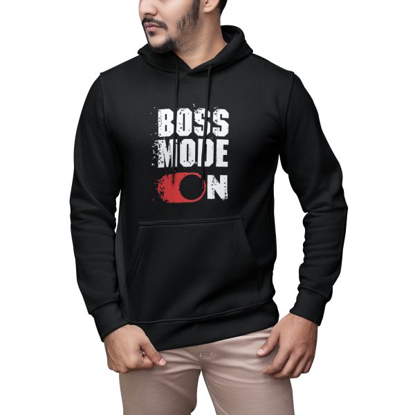 Premium Quality Stylish Cotton Hoodie For Men Boos Mood On