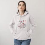 Premium Quality Stylish Cotton Hoodie For Women Bubble Milk