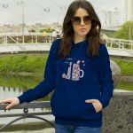 Premium Quality Stylish Cotton Hoodie For Women Bubble Milk