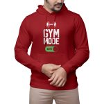 Premium Quality Stylish Cotton Hoodie For Men Gym Mood On