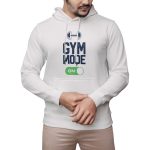 Premium Quality Stylish Cotton Hoodie For Men Gym Mood On