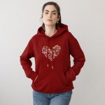 Premium Quality Stylish Cotton Hoodie For Women Love