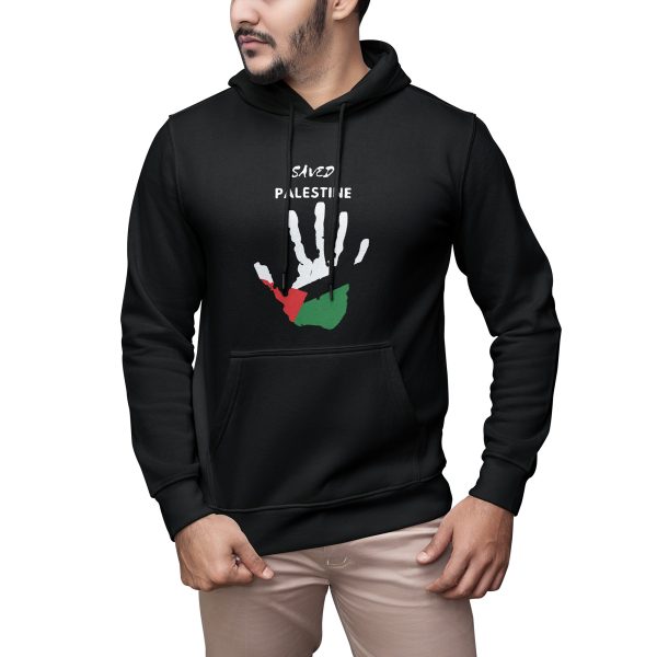 Premium Quality Stylish Cotton Hoodie For Men Saved Palestine