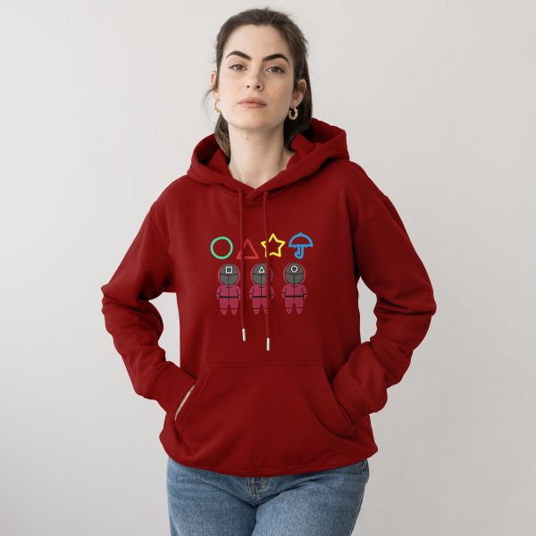 Premium Quality Stylish Cotton Hoodie For Women Star