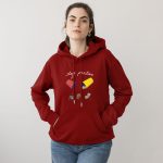 Premium Quality Stylish Cotton Hoodie For Women Stay Positive